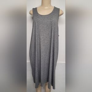 West Loop Women's Swing Dress Grey XXL New
